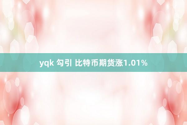yqk 勾引 比特币期货涨1.01%